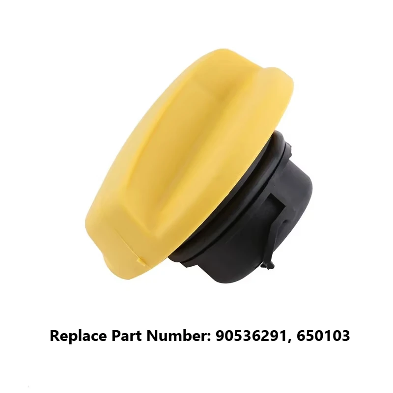 For Vauxhall Astra G H Corsa C Vectra B Meriva A Car Oil Filler Tank Cap Plug Cover Accessories Plastic Yellow #90536291 650103