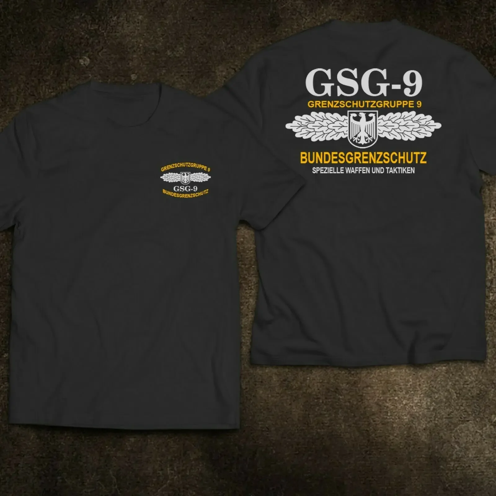 Bundeswehr GSG-9 Counter Terrorism Special Forces T-Shirt 100% Cotton O-Neck Summer Short Sleeve Casual Mens T-shirt Size S-3XL image 2