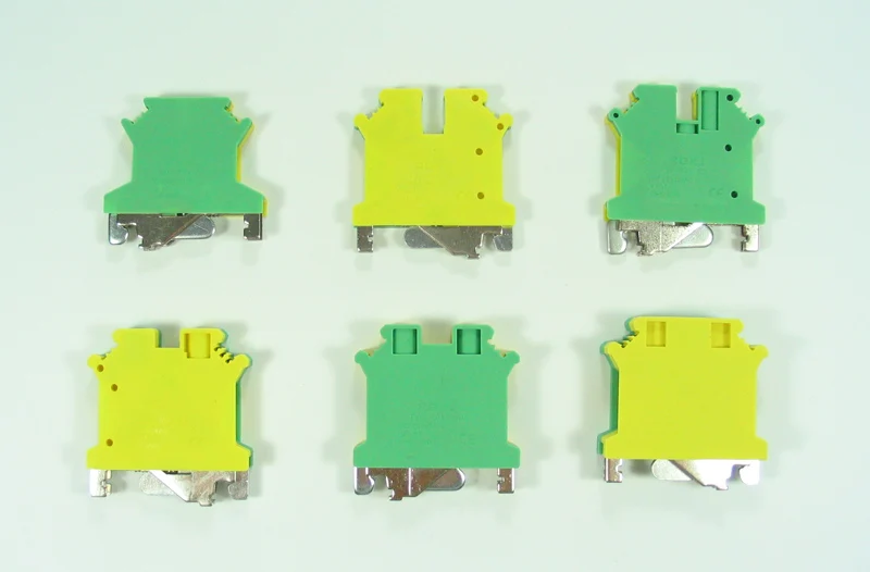 10pcs RJ1-G3 (USLKG 3) direct sales yellow green wiring terminal grounding terminal