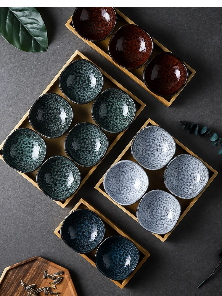 

Керамическая комната, сушеная кухня, 4-дюймовая приправа, деревянная тарелка