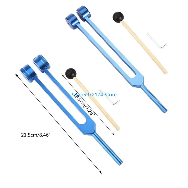 Y3NB Tuning Fork Set Medical Tuning Fork Test Test Aluminy Aluminium Tool Musical