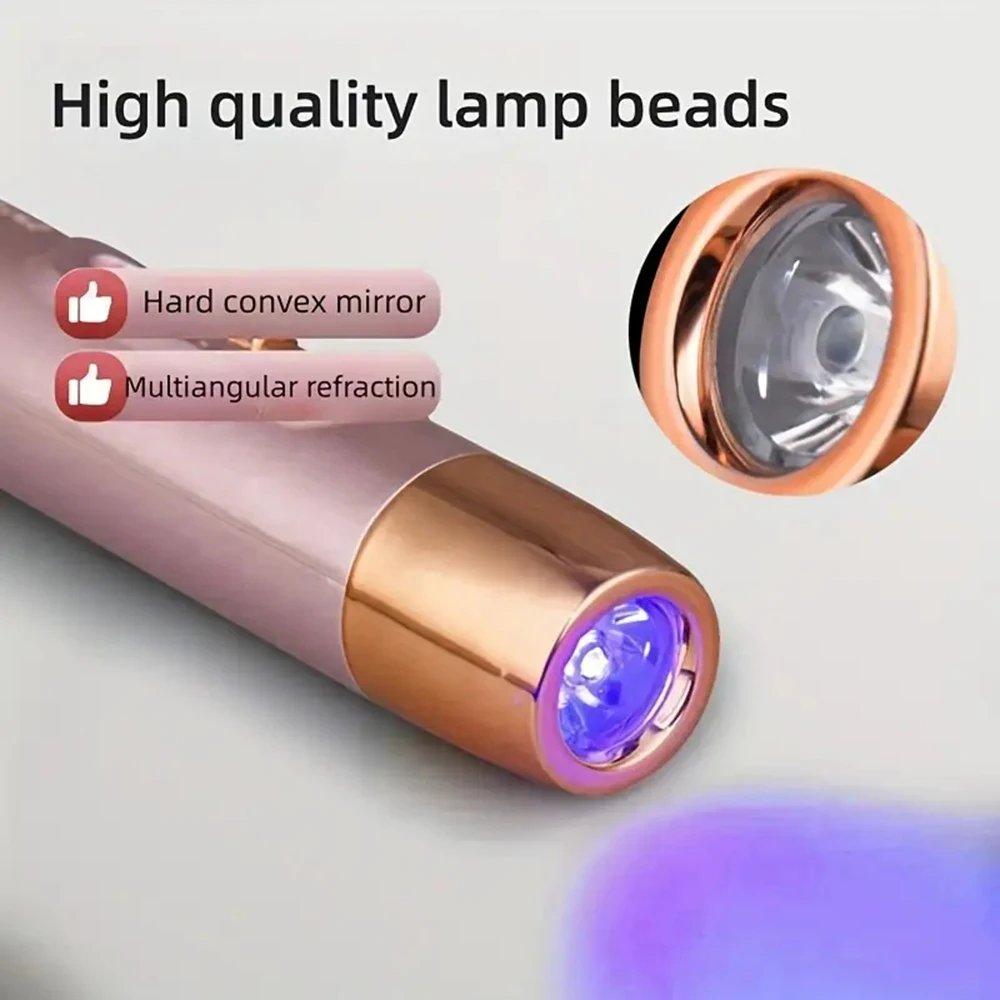 Lampe sèche-ongles LED aste portable, lampe à ongles rapide, lampe de manucure, 2 modes de synchronisation, N64.Gel Dry N64.Light