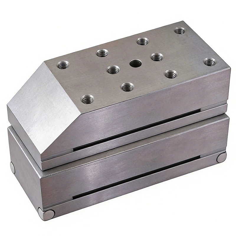 Manufacturer Precision Custom Cnc Milling Parts S45C Carbon Steel CNC Machined Multi-Layer Clamping Fixture