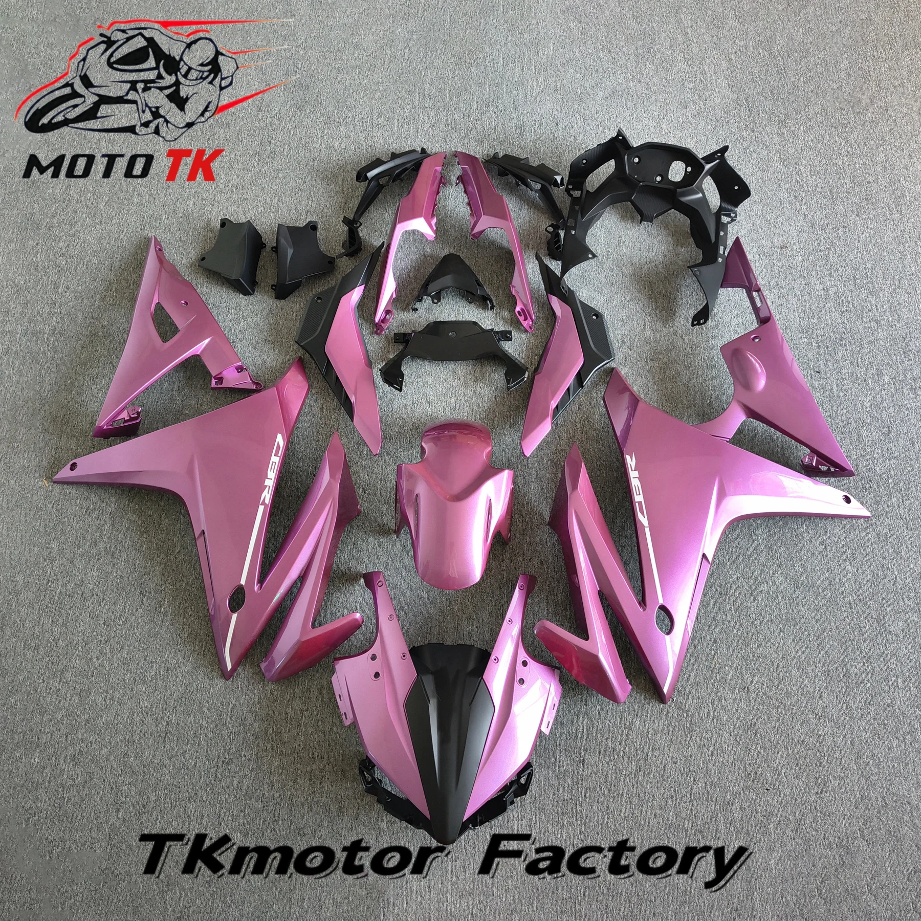 

For Honda CBR500R CBR 500R CBR500 R 2016 2017 2018 Body Full Fairing Kit Cowl Motorcycle Bodywork Injection Red Black