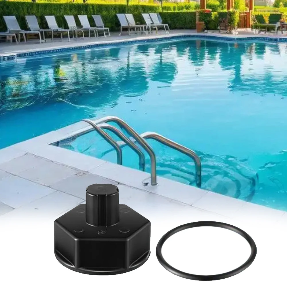 602-5321B Swimming Pool Sand Filter Drain Screen Cap For 602-5320 602-5321 Plastic Pool Filter Drain Cap With O-Ring Sealing