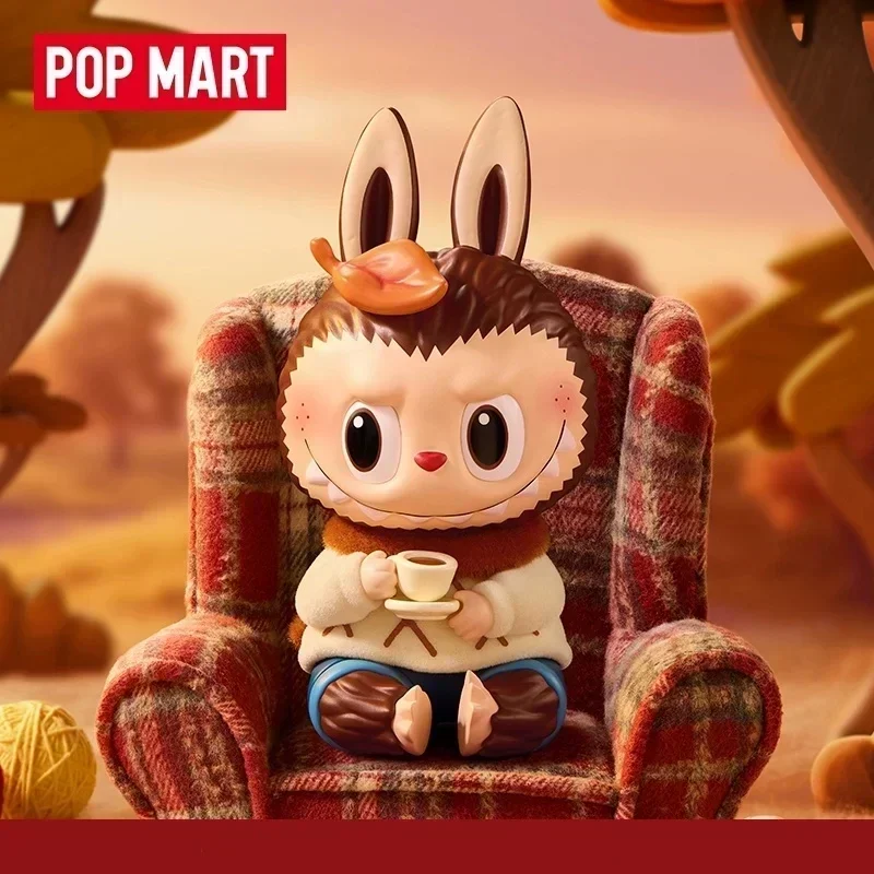 

POP MART ZIMOMO Warm Sweater Series Kawaii Anime Blind Box Action Figure for Girls Collectible Mystery Doll Surprise Gift Toy