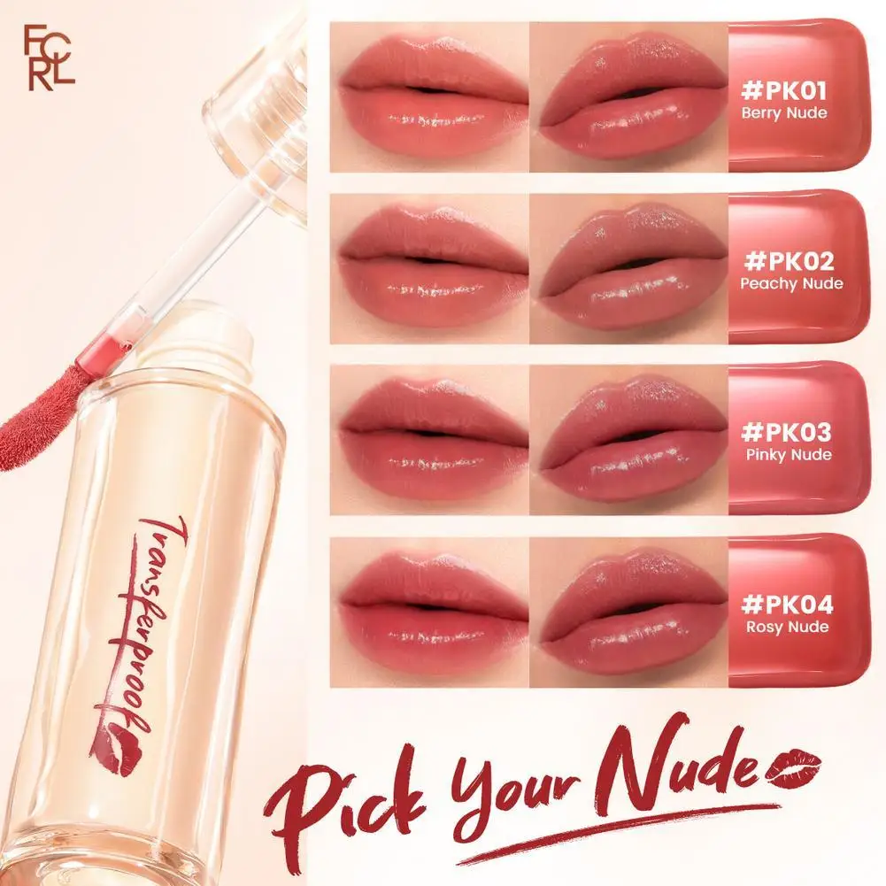 

Glazed Shine Liquid Lipstick Waterproof Lip Tint Lasting High-Shine, Easy Application,Plumping Fuller-Looking Lips, Moisturizing