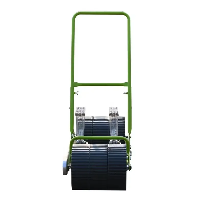 Manual Two Row Vegetable Seeder Hand Push Planter for Corn Carrot Onion Cabbage Seeds Agricultural Garden Tool High
