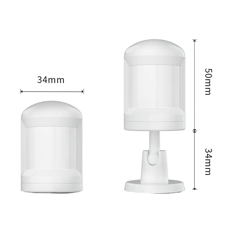 Tuya Zigbee PIR Motion Sensor Presence Sensor Roteate 360° Human Body Detection App Remote Control for Smart Life