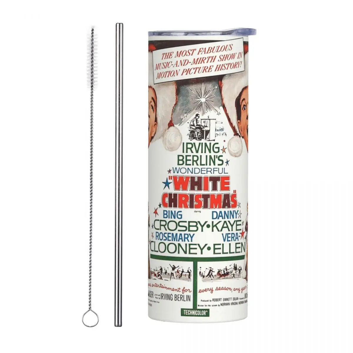 White Christmas - Bing Crosby, - Tumbler 20Oz White recensione e prezzo