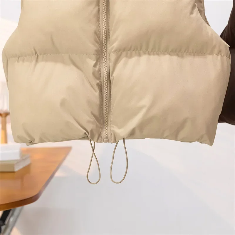 سترة نسائية للخريف والشتاء سترات دافئة سترات واحدة الصدر معطف كاكي عالي الخصر سترات غير رسمية أنيقة Y2k سترات سميكة