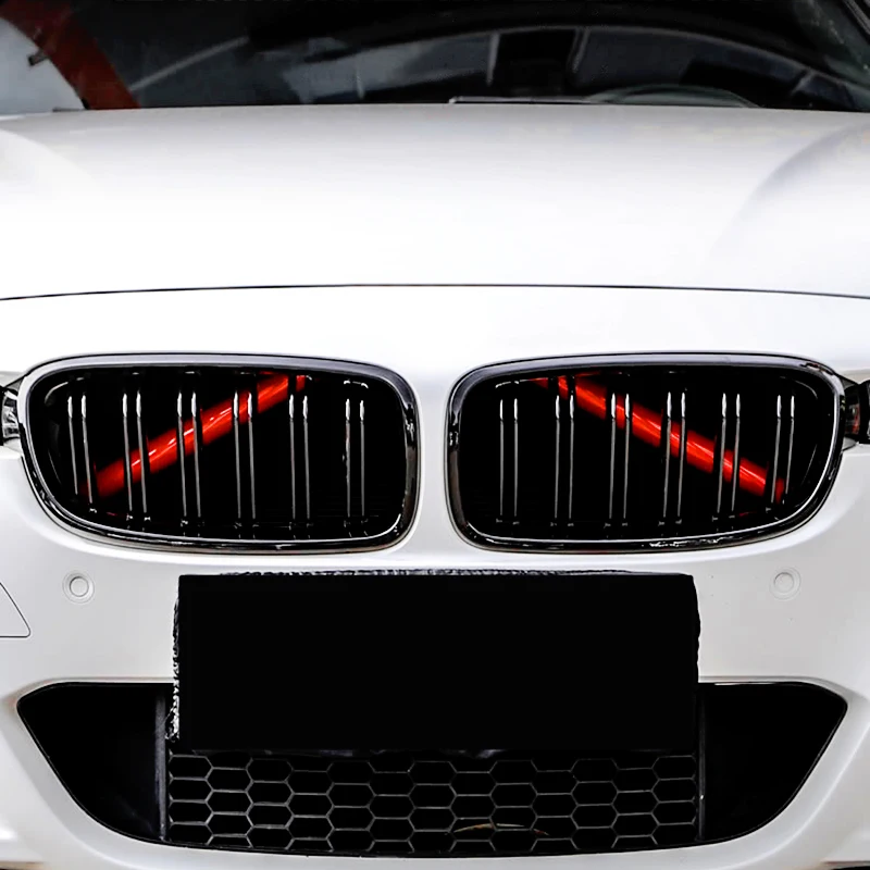 ل BMW F01 F02 F03 F04 F06 F07 F10 F11 F12 F13 F48 سيارة الجبهة الوفير مصبغة الخامس هدفين إطار غطاء الكسوة حامي قطاع الملحقات