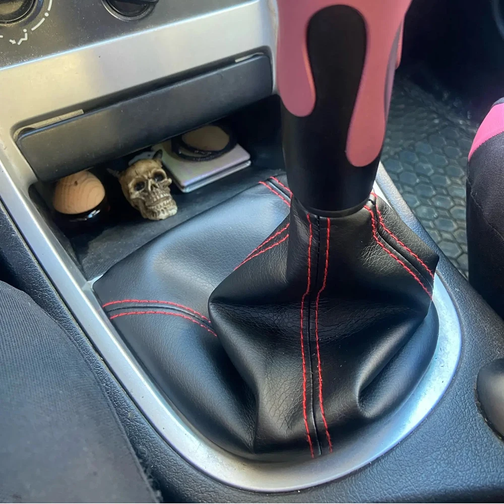 

jdm style pvc Leather Car Gear Gaiter Shift Knob Cover Shifter Boot