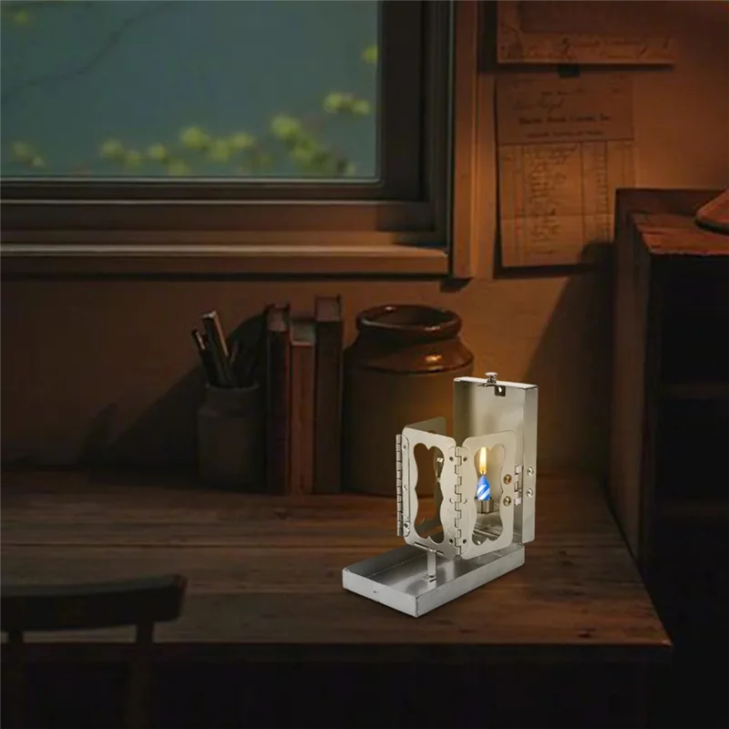 ABRU-للشمعة الحقيقية المحمولة الزخرفية التخييم المشي لمسافات طويلة السفر هدية خمر جيب شمعة فانوس للطي شمعة فانوس