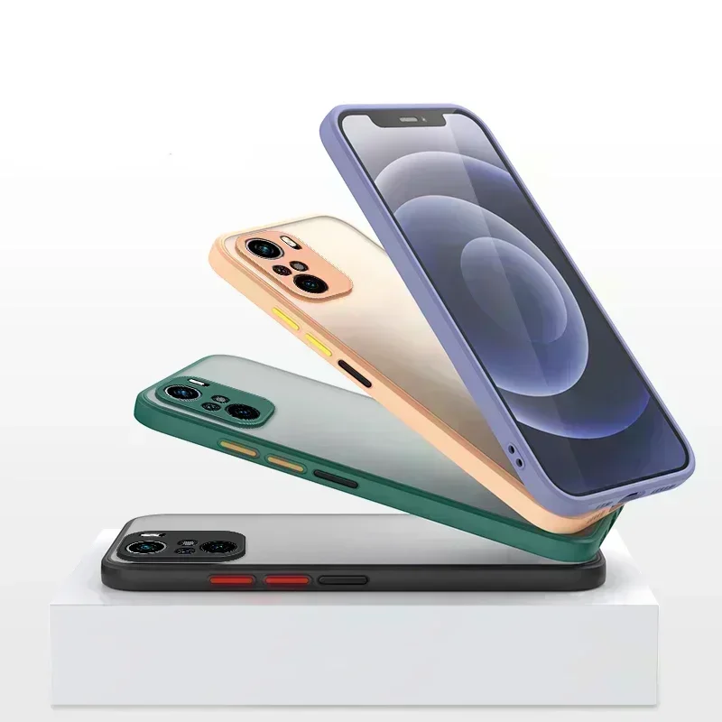 เคสกันกระแทกสีด้านสำหรับ Samsung Galaxy A71 A52 A72 A31 5G A70 4G A50 A51 S10E S10 S20 S21 FE บวกฝาหลังกันชนพิเศษ