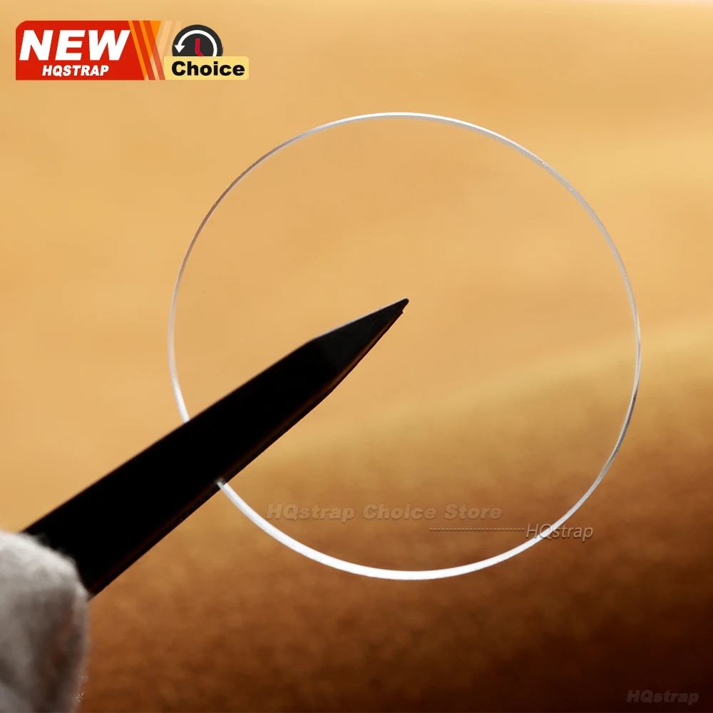 1/3/5 قطعة ساعة الزجاج استبدال شقة 1.0 مللي متر 1.2 مللي متر 1.5 مللي متر أقطار سميكة 28 مللي متر 29 مللي متر 30 مللي متر 31 مللي متر 32 مللي متر أداة إصلاح الكريستال الشفاف