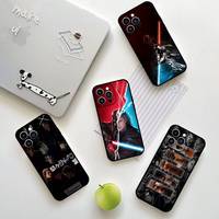 Cool A- AnakinS S-Skywalker Phone Case Soft Case For IPhone For IPhone 16,15,14,13,12,11,Pro,Max,Plus,mini Silicone Black Cover