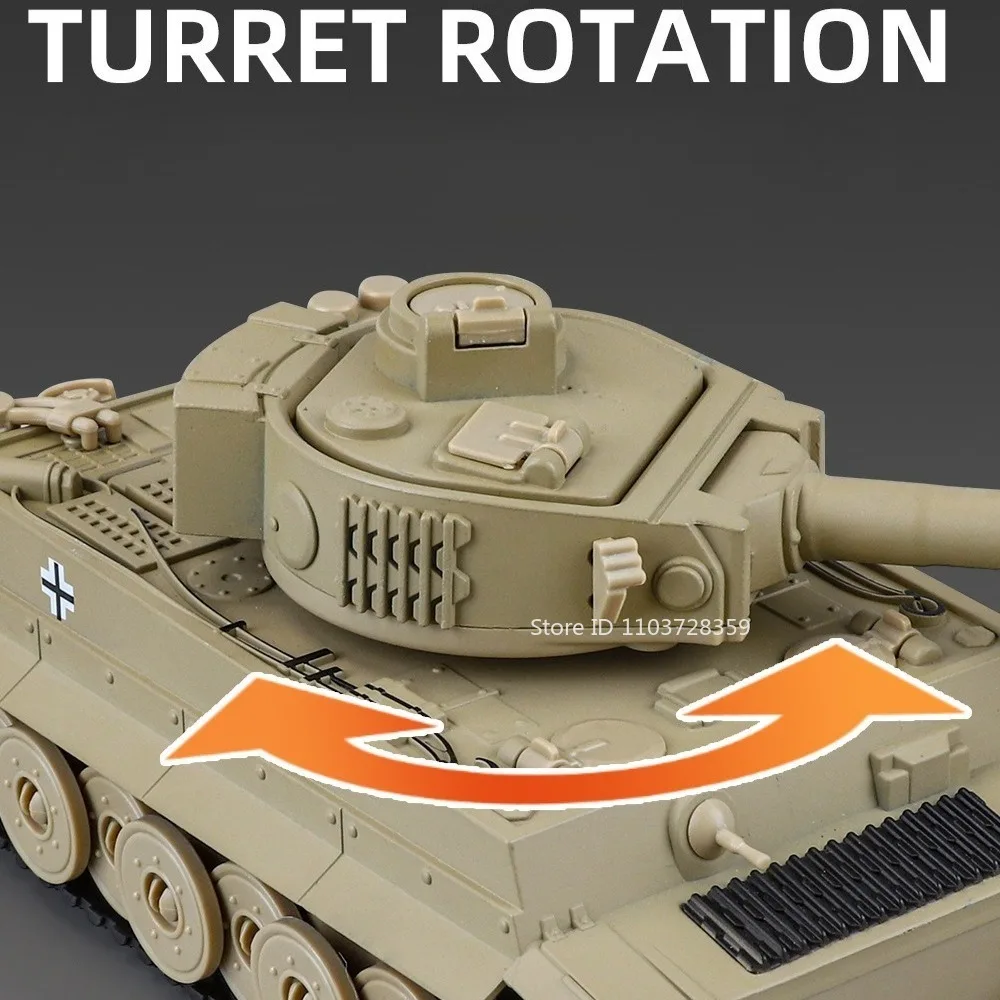 1:32 Bilancia Tiger T-90 Spray Serbatoio Modello Giocattoli Pressofuso In Metallo Veicoli Militari In Miniatura Suono Luce Tirare Indietro Giocattolo Regali per I Ragazzi