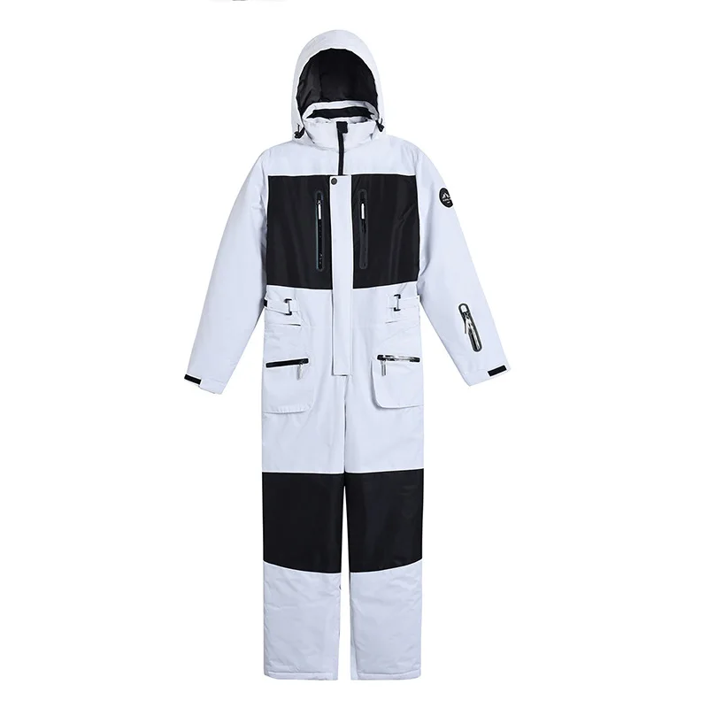 Snowsuit impermeável e à prova de vento para homens e mulheres, roupas soltas, jaqueta esportiva, roupas quentes, snowboarding snowsuit