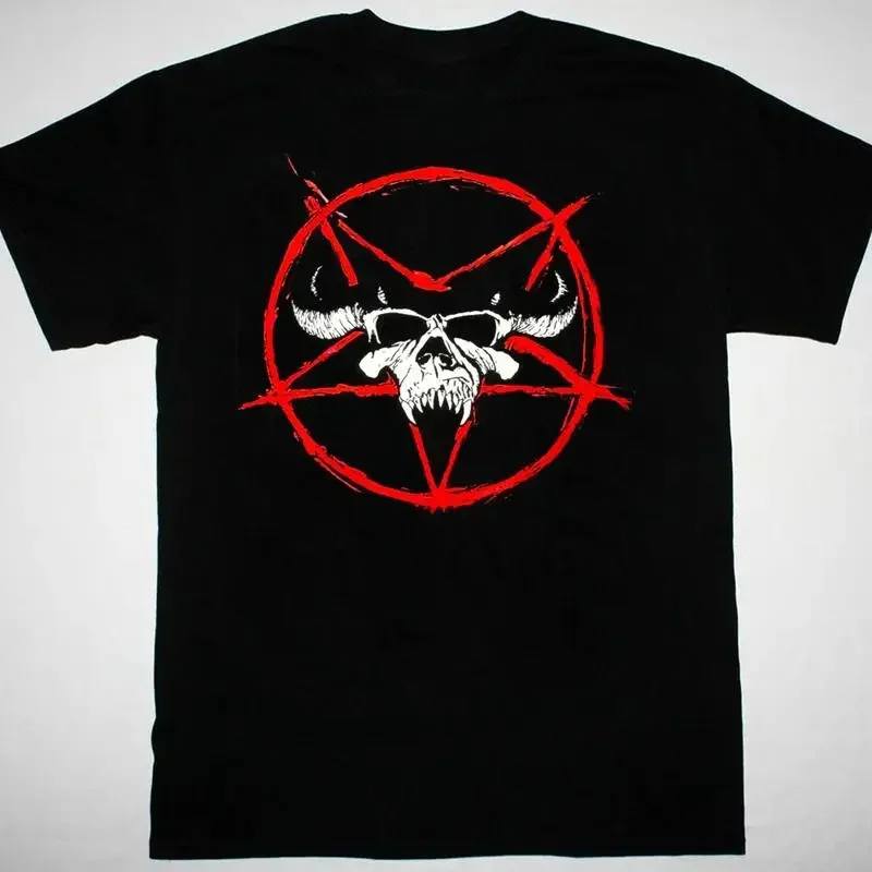 HOT Danzig BAND logo black T shirt All sizes S to 5Xl