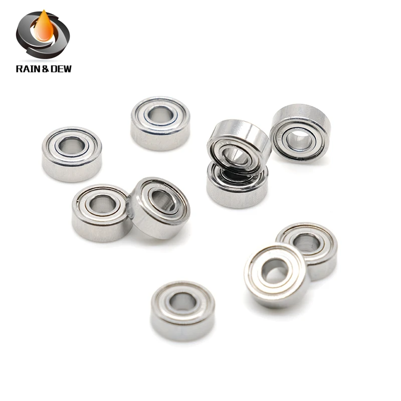 10Pcs MR104 Miniature bearing MR104ZZ MR104RS MR104-2Z MR104Z MR104-2RS ZZ RS RZ 2RZ Deep Groove Ball Bearings 4 x 10 x 4mm