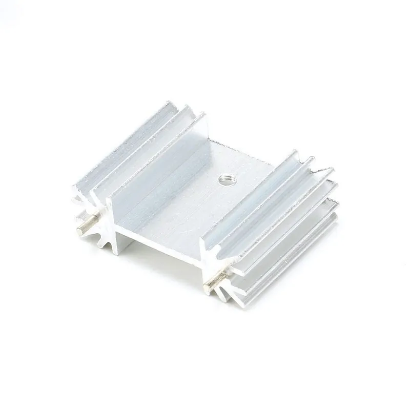 Heat sink 34*25*12MM (silver) lotus-shaped radiator  three-band audio regulator dedicated