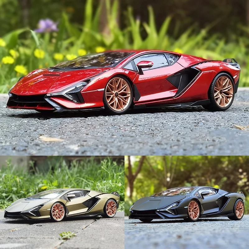 Bburago 1:18 لسيان FKP37 نموذج سيارة رياضية سبيكة نموذج سيارة نموذج هدية