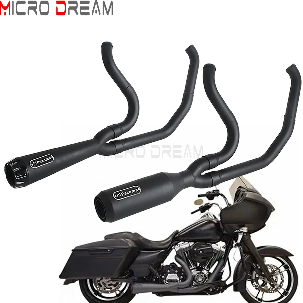 

Система двигателя мотоцикла 2 в 1, накладные глушители для Harley Street Glide ST FLHXST EFI FLHX Special FLHXS 2017-25