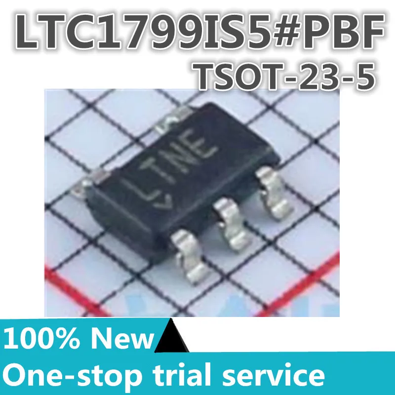 

1-10pcs %New LTC1799IS5 LTC1799IS5#PBF silk screen LTNE Patch SOT23-5 frequency oscillator chip