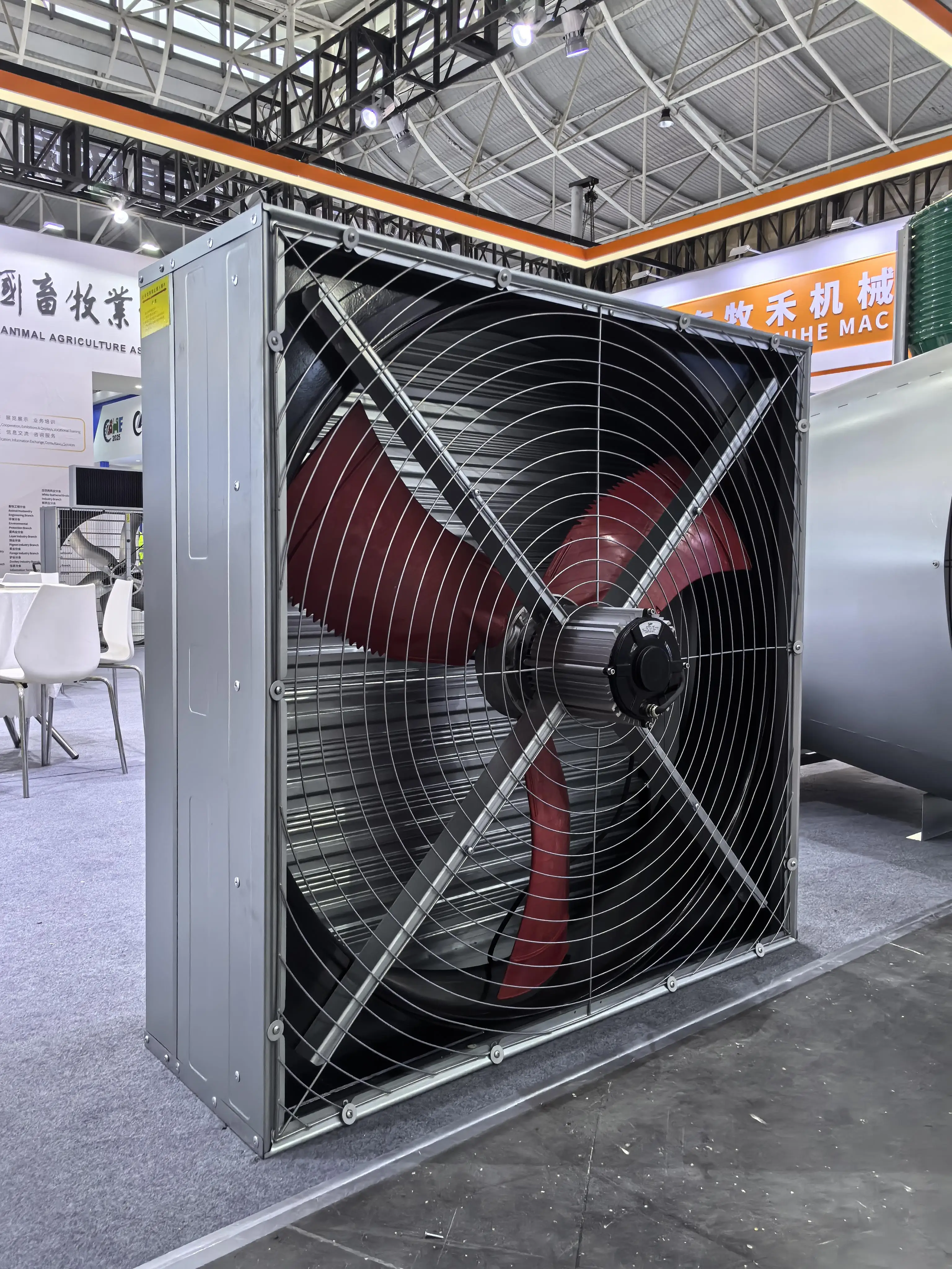 Motor AC Motor OEM für Geflügel 36 Zoll MHC-1000MM Hochdruck Neues Modell Zentrifugal-Industrieventilator EC Permanentmagnet