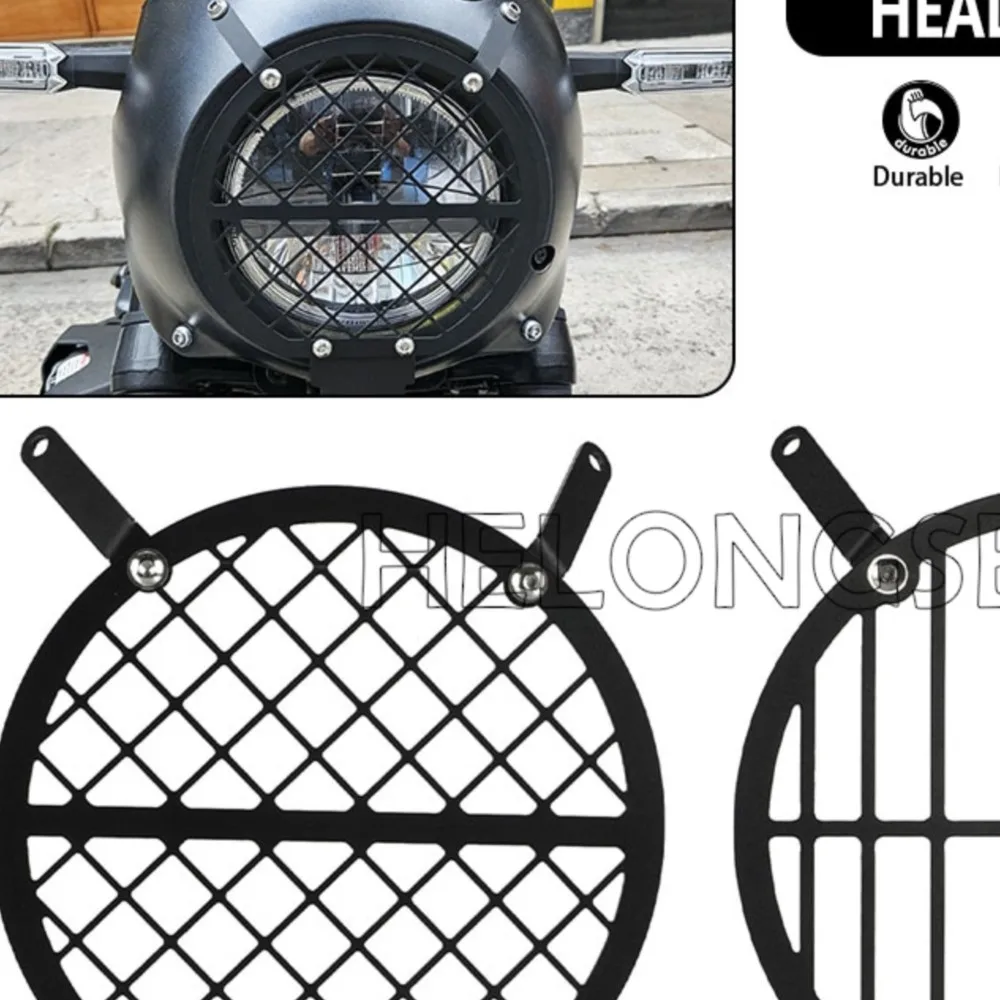 For Kawasaki Eliminator 500 SE 2024 2025 Headlight Guard 2026 Motorcycle Accessories Head Light Guard Cover Protection HELONGSE