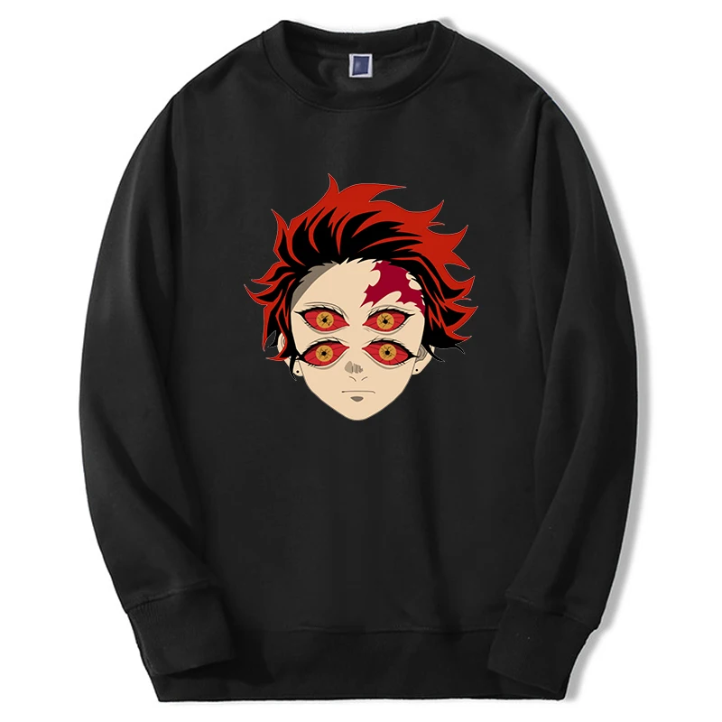 

Demon Slayer Sweatshirts Hoodies Mens Tanjirou Japan Mangas Anime Graphic 2024 Sudaderas Oversize Long Sleeve Streetwear Clothes