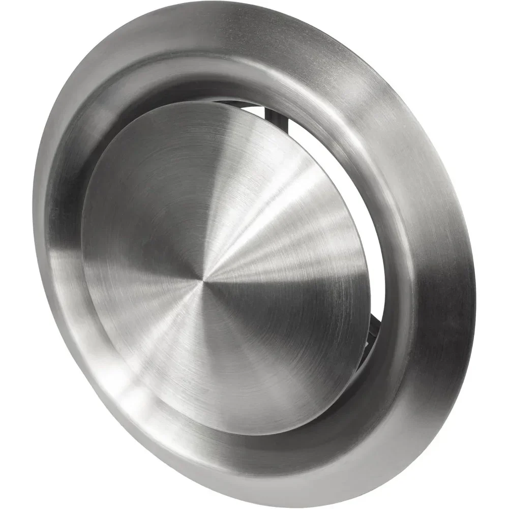 Round Stainless Steel Air Vent for Effective Air Flow with Sizes 4 5 6 Inches Suitable for Multiple Ventilation Systems