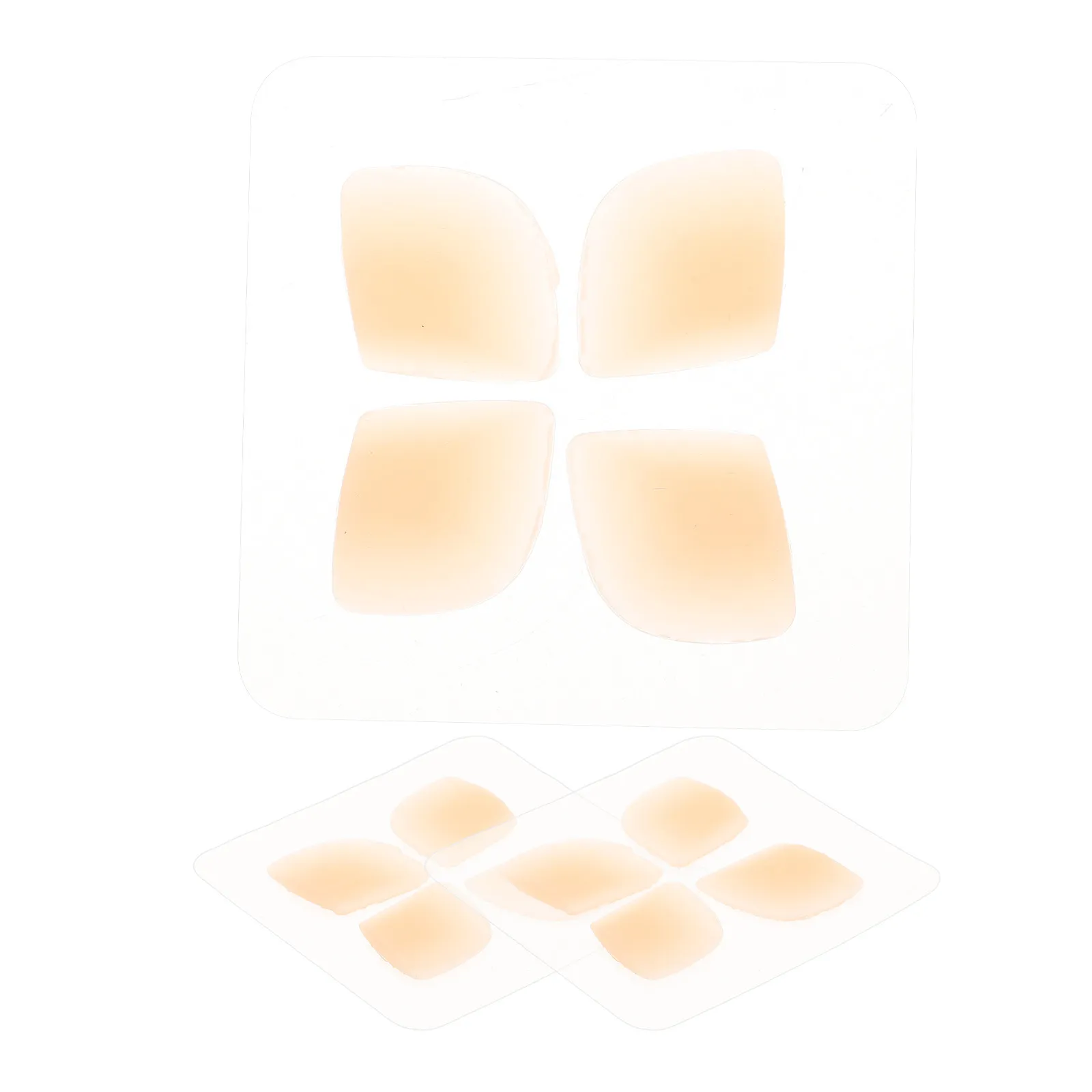 

12Pcs Invisible Silicone Ear Patches Breathable Material Ear Training Accessories for Aesthetic Ears Earring Pads