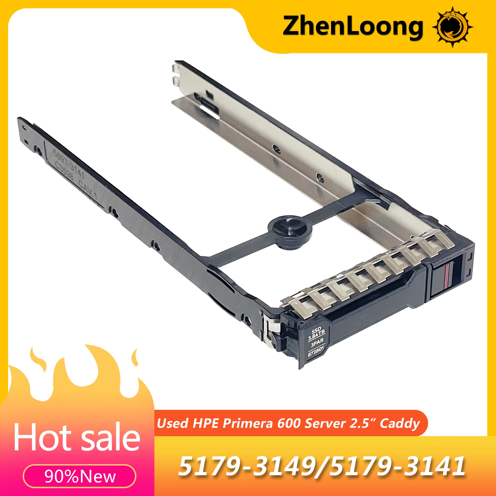 

Лоток для жесткого диска HP 5697-3149 2,5 дюйма для 809596-001 HPE Primera 600 Server 3PAR 2000/9000 ETC 5197-3141 C3598