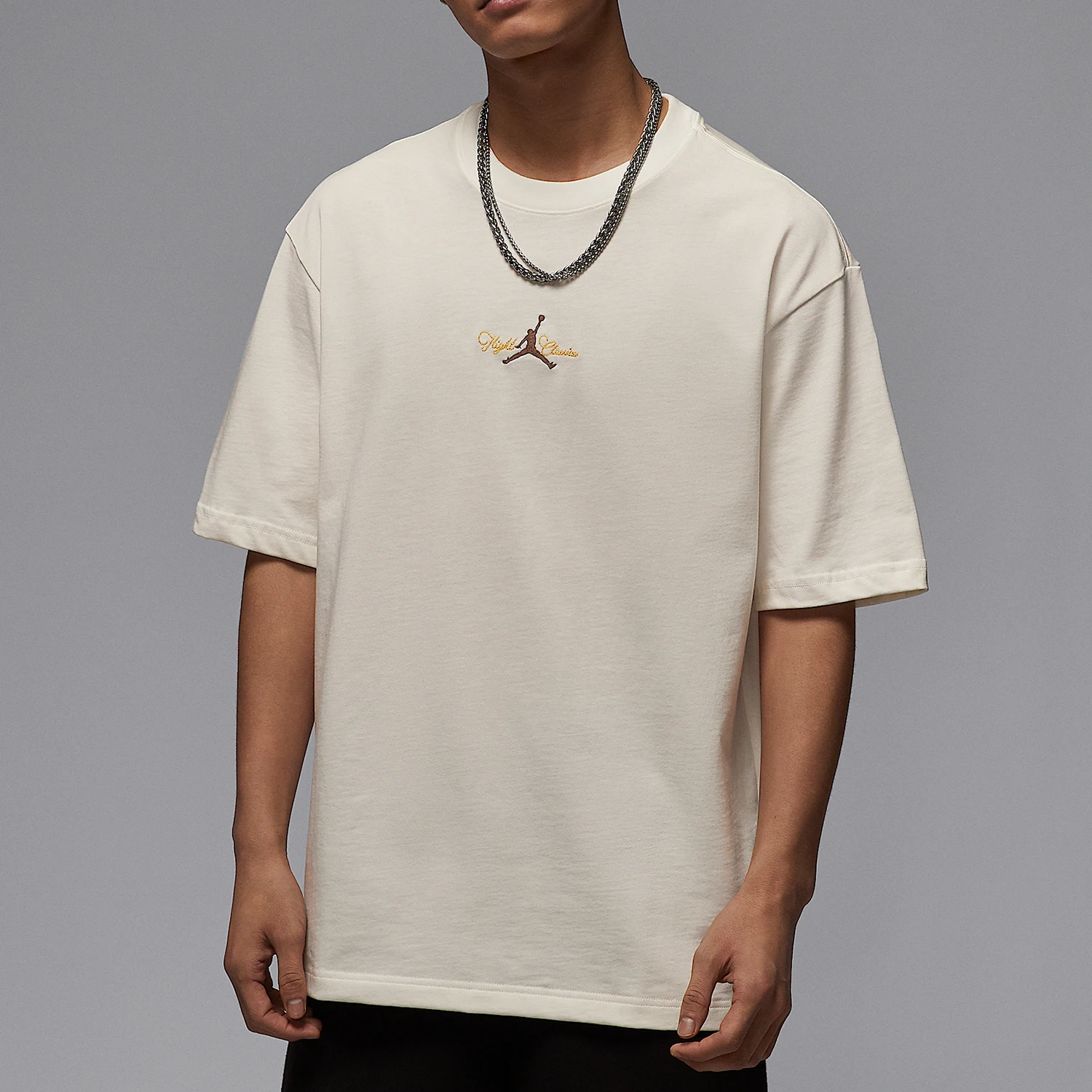 

Nike genuine JORDAN men's printed pattern classic breathable short sleeved IF0381-133