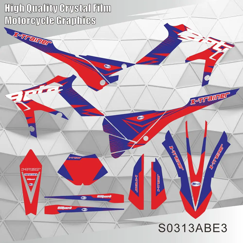 for BETA X TRAINER X-TRAINER XTRAINER 250 300 2015 2016 2017 2018 2019 Graphics Decals Stickers Motorcycle Background