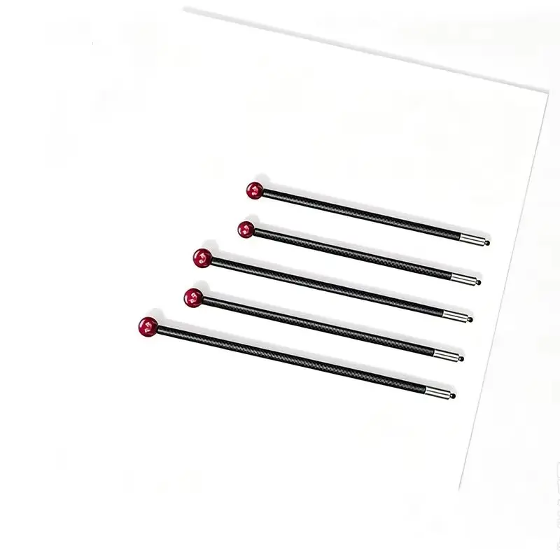 M2/M3/M4 Carbon Fiber Measuring Rod with CNC Ruby Ball Head Contact Pin Precise Measurement Probe for 3D Applications