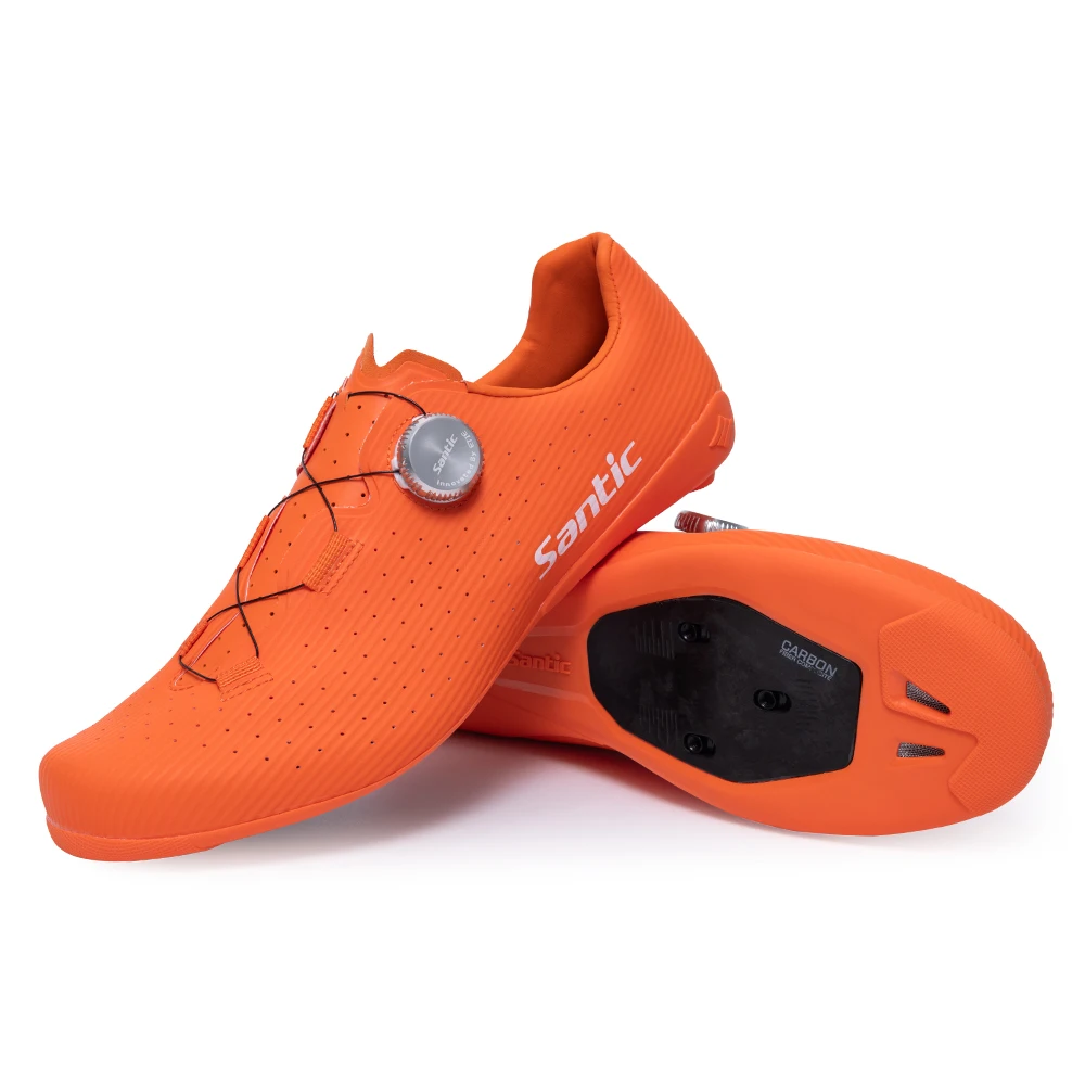 Santic Carbon Fiber Radfahren Schuhe Outdoor Hardness9 Tragen Beständig Straße Reiten Turnschuhe Unisex Männer Frauen Pro Racing Fahrrad Schuhe – Detail 16