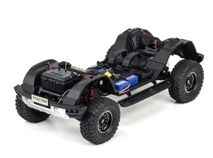 1/8 Scale KM Ford Bronco Raptor 4WD rock crawler detail