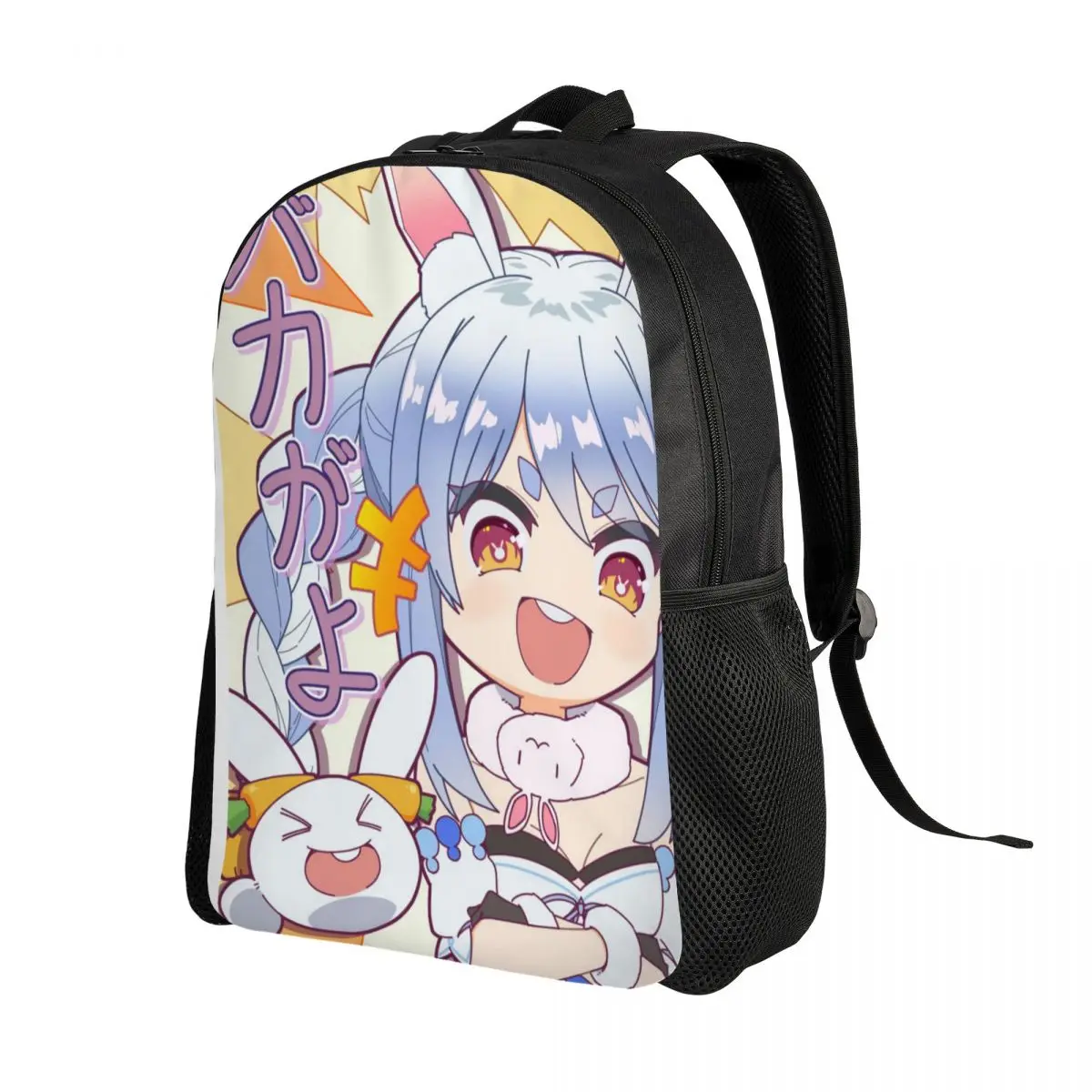 Hololive Usada Pekora Travel Backpack Men Women School Computer Bookbag College Student Daypack Bags