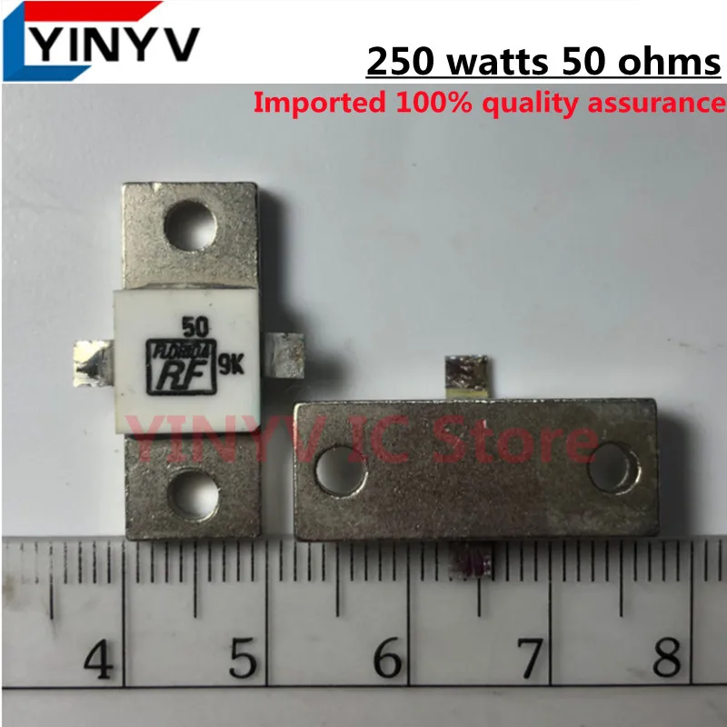 250W50R microstrip resistor RF250W50R double lead high frequency resistor RF power resistor dummy load 250 watts 50 ohms