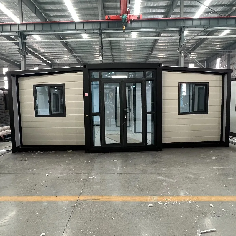 Steel Structure Earthquake Resistant Prefabricated Modular Small Villa Expandable Container House
