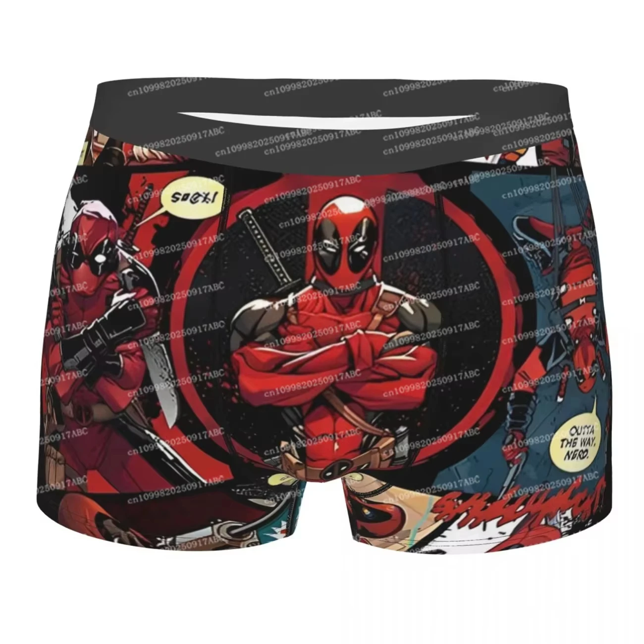 

Couple Underpants Men Underpant Deadpool Cartoon Movie Cool Shorts Panties Briefs Men Underwear Solo Underpants Women Underpant