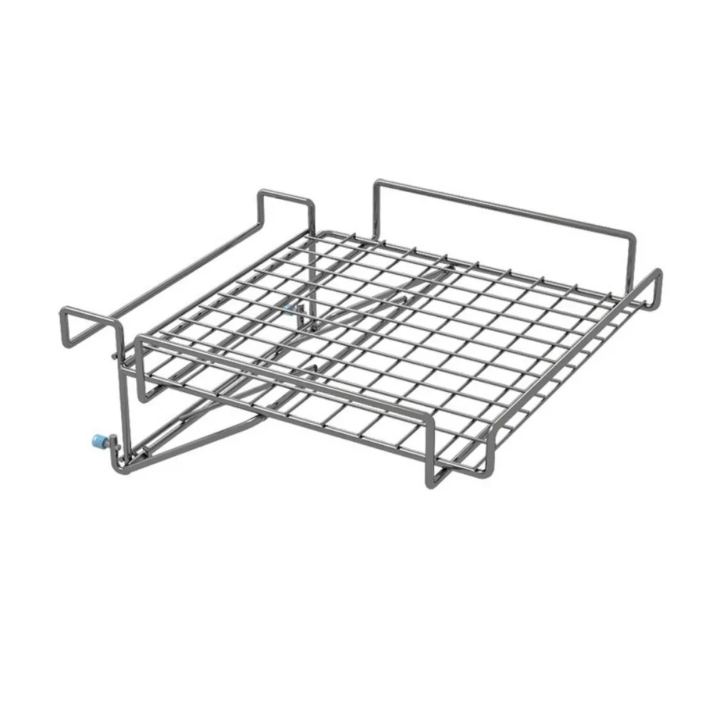 

Настенная складная полка из нержавеющей стали без сверления, для дверцы шкафа, регулируемая, экономит место