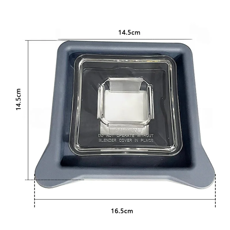 B58B-Accessory For Brandtec Sand Ice Wall Breaker Pressure Relief Cover For Blender Jar Lid