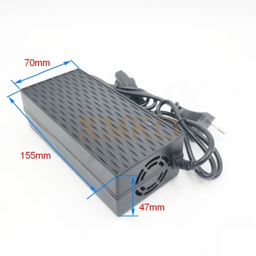 Imagen 2 del producto Citycoco-cargador de batería para patinete eléctrico, fuente de alimentación de 60V, 2A, estándar brasileño, UE y EE. UU.