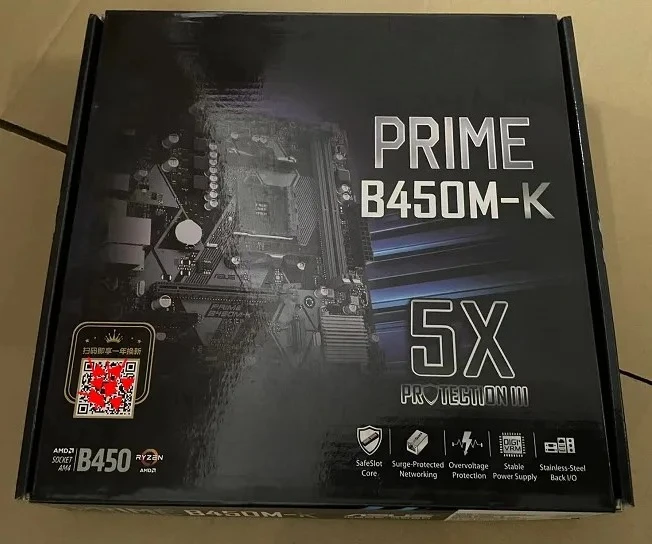 

НОВИНКА ДЛЯ материнской платы Asus B450M-K с Ryzen 5600G