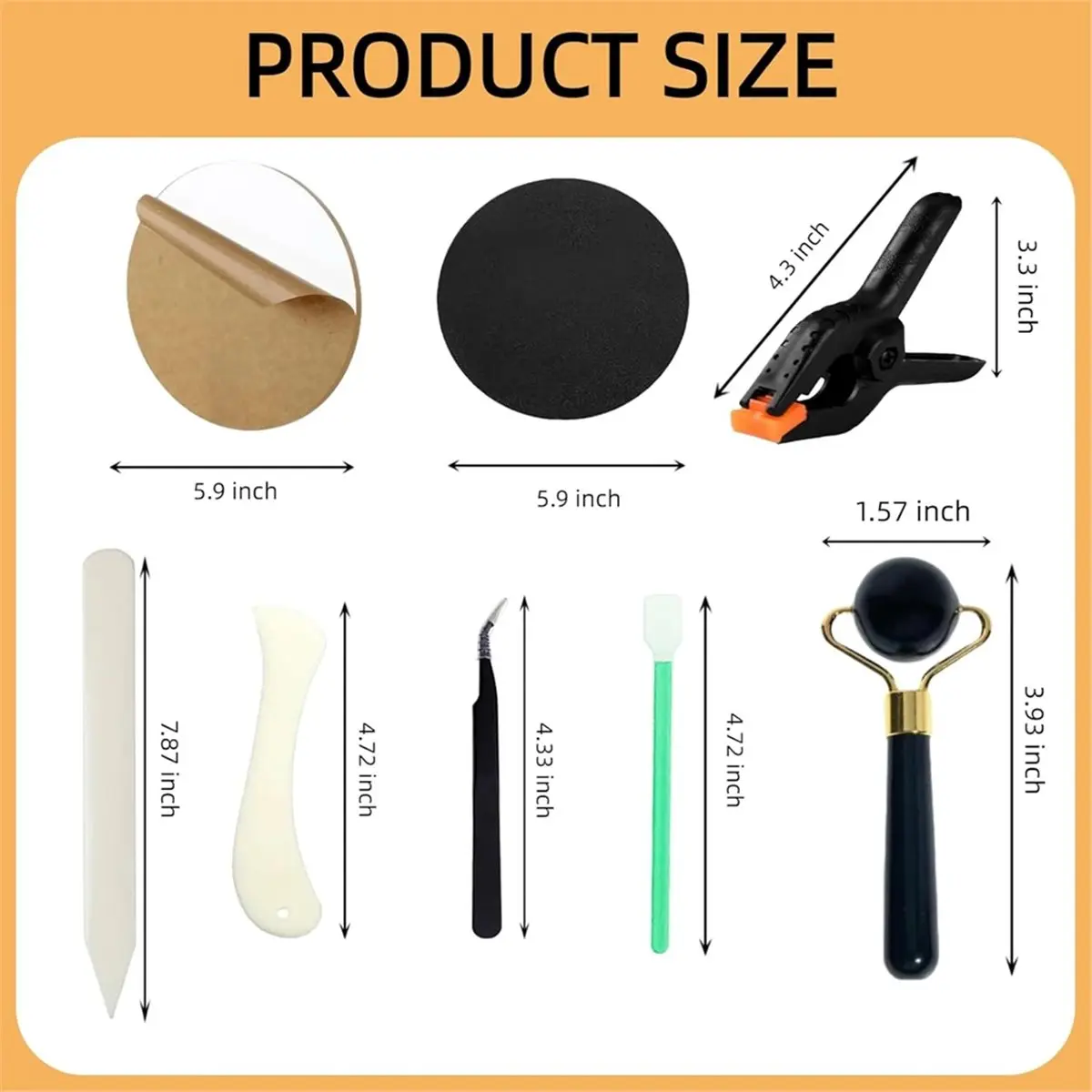 

86Pcs Tools Trading Card Care Accessory Kit, Sports Card Care Repair Flattening Kit, for Card Care or Cleaning and Paper