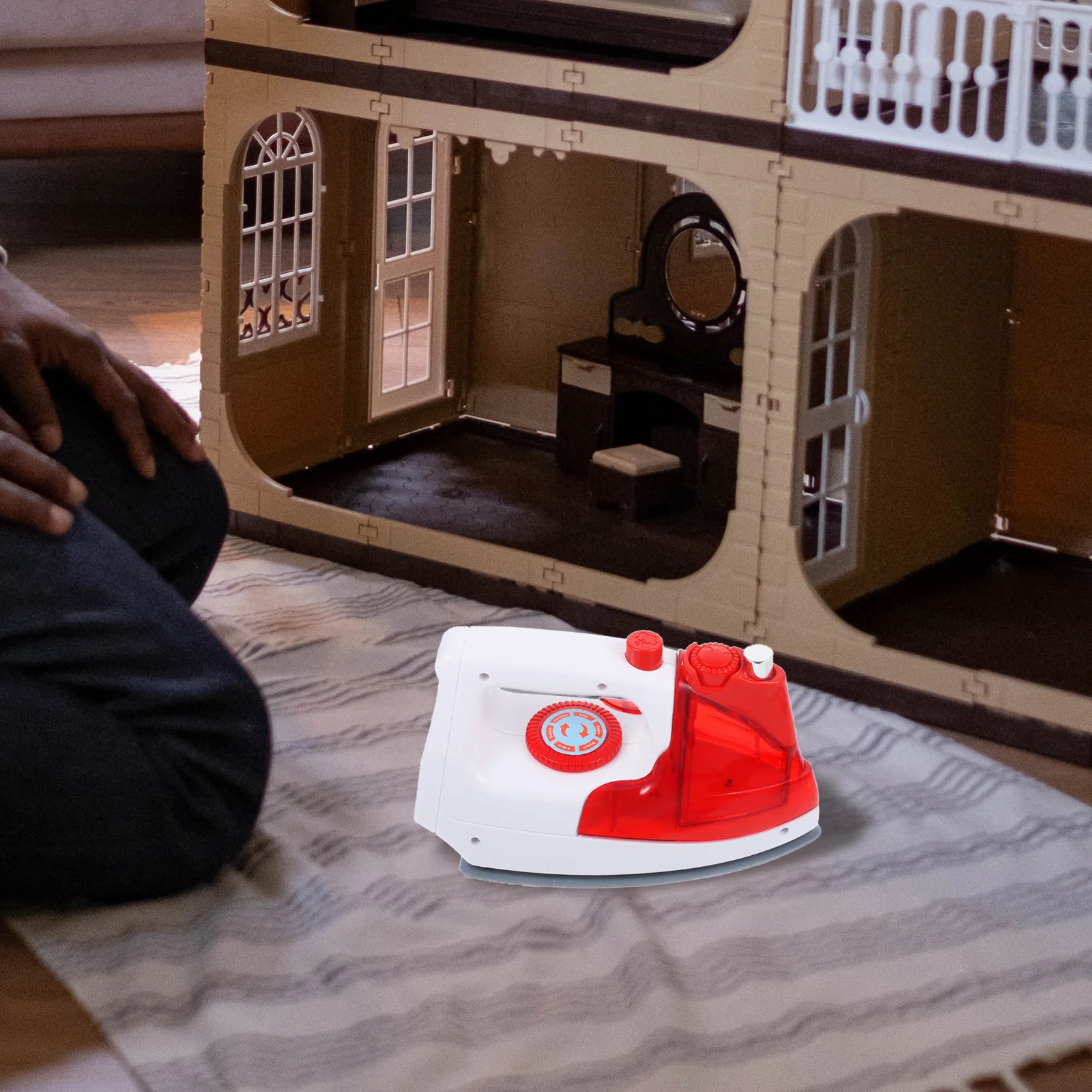 

Simulation Electric Iron Kids Playing House Toy Creative Simulated Home Appliance Chic